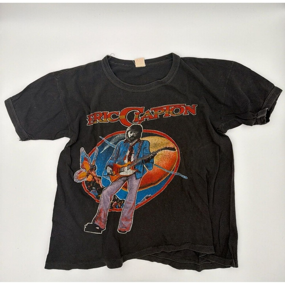 Vintage 1979‎ Eric Clapton U.S. Tour T-Shirt L